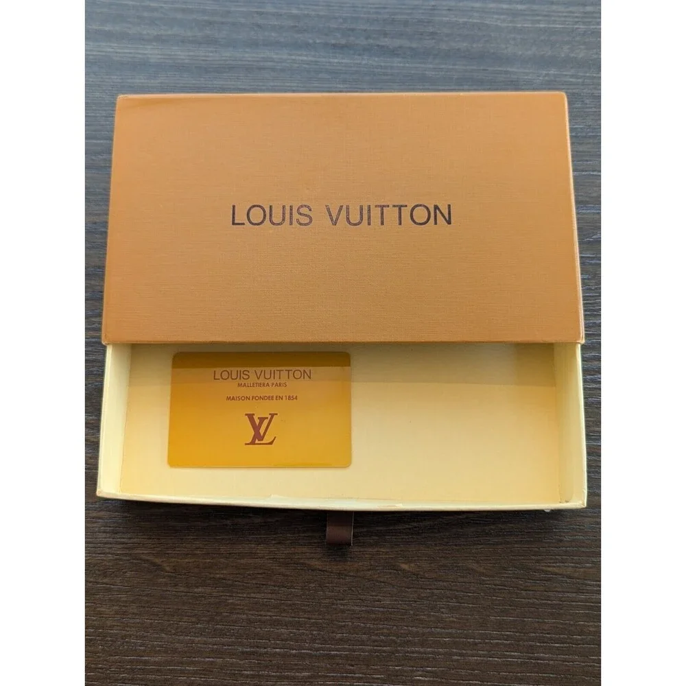 Louis Vuitton Small-Medium Wallet EMPTY DUSTER BOX Pull Drawer 8.5x5x1.5